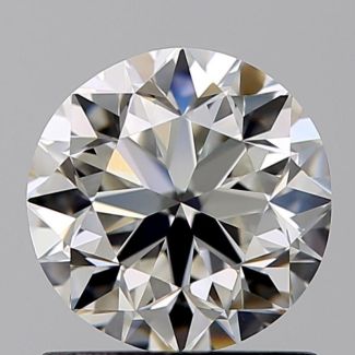 1.00 Carat Round H VVS1 VG EX G GIA Natural Diamond