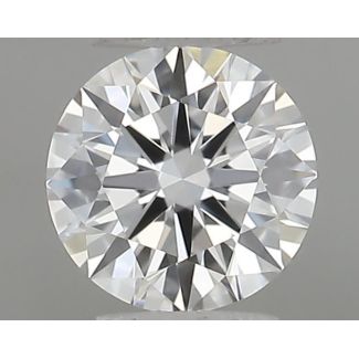 0.21 Carat Round D IF EX GIA Natural Diamond