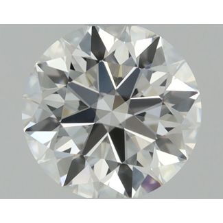 0.34 Carat Round G VVS2 EX GIA Natural Diamond