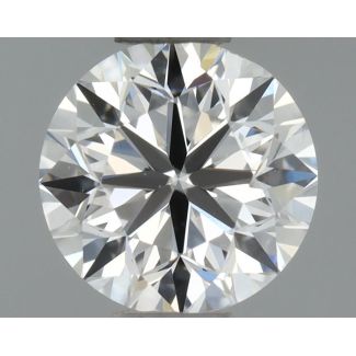 0.5 Carat Round D SI1 VG EX GIA Natural Diamond