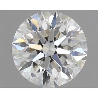 1.00 Carat Round E VS1 EX VG GIA Natural Diamond