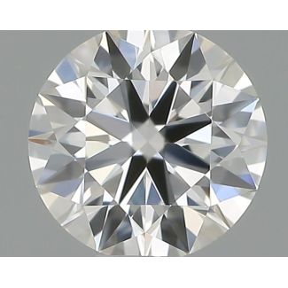 0.3 Carat Round D VVS2 EX IGI Natural Diamond