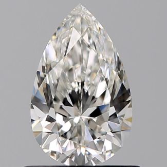 0.70 Carat Pear F VS1 - VG GIA Natural Diamond