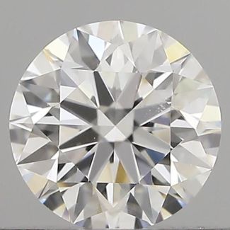 0.55 Carat Round E VS1 EX GIA Natural Diamond