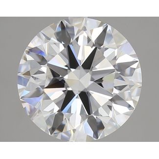 3.01 Carat Round F SI1 EX GIA Natural Diamond