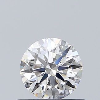 0.48 Carat Round F VS2 EX GIA Natural Diamond