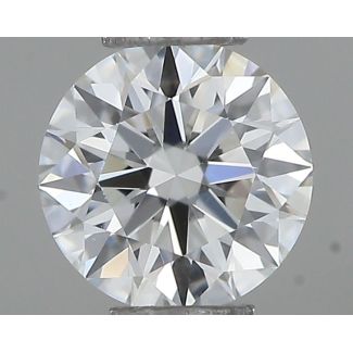 0.23 Carat Round F IF EX GIA Natural Diamond