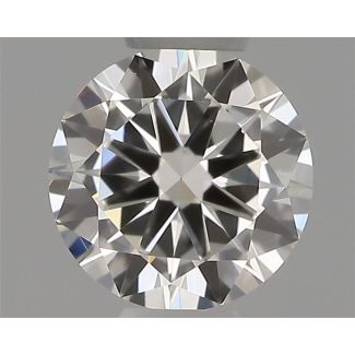 0.30 Carat Round H VS2 VG EX IGI Natural Diamond