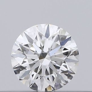 0.18 Carat Round F VS1 EX GIA Natural Diamond