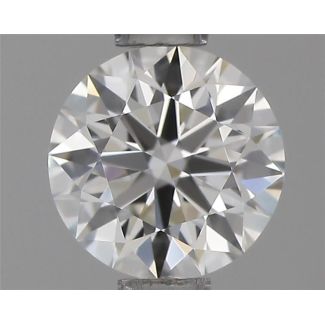 0.60 Carat Round G VVS2 EX GIA Natural Diamond