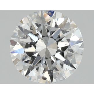 1.0 Carat Round D SI2 EX GIA Natural Diamond