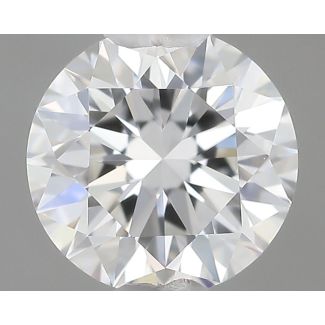 0.5 Carat Round G VVS2 VG EX GIA Natural Diamond