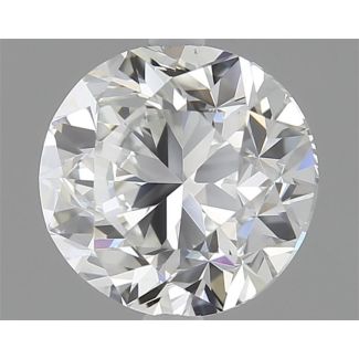 1.0 Carat Round G VVS1 GD EX GIA Natural Diamond