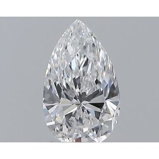 0.33 Carat Pear D VS1 - EX VG GIA Natural Diamond