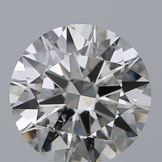 1.02 Carat Round J SI2 EX GIA Natural Diamond