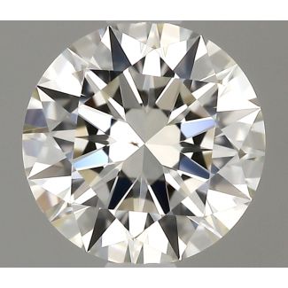 0.5 Carat Round H VS2 EX IGI Natural Diamond