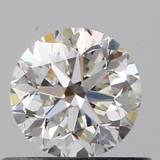 0.50 Carat Round I VS1 G VG GIA Natural Diamond