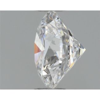 0.5 Carat Round D VS2 EX GIA Natural Diamond