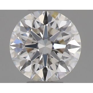 0.4 Carat Round E VVS1 EX GIA Natural Diamond