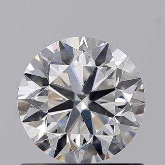 0.71 Carat Round E SI2 VG EX GIA Natural Diamond