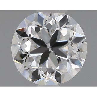 0.5 Carat Round E VS1 GD EX IGI Natural Diamond