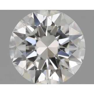 0.7 Carat Round F VS1 EX GIA Natural Diamond