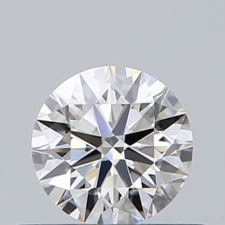 0.4 Carat Round F VVS1 EX GIA Natural Diamond