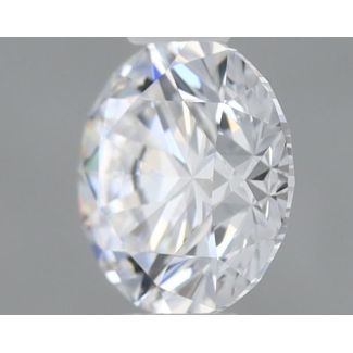 0.32 Carat Round D VVS2 EX GIA Natural Diamond