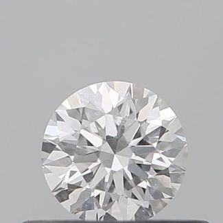 0.32 Carat Round D SI2 EX GIA Natural Diamond