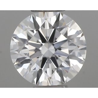 0.34 Carat Round G VVS1 EX GIA Natural Diamond