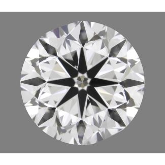 0.90 Carat Round F VVS2 VG EX GD GIA Natural Diamond