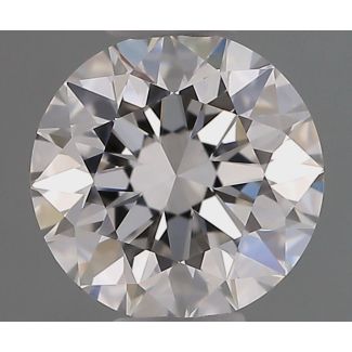 0.7 Carat Round F VVS2 EX GIA Natural Diamond