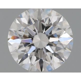 0.57 Carat Round D VS1 EX GIA Natural Diamond