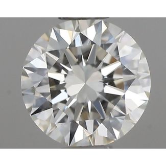 0.52 Carat Round H IF EX IGI Natural Diamond