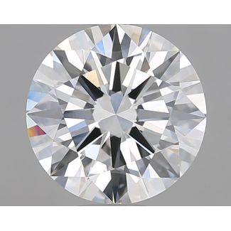 1.4 Carat Round F IF EX GIA Natural Diamond