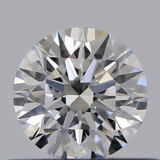 0.40 Carat Round D VS1 EX GIA Natural Diamond