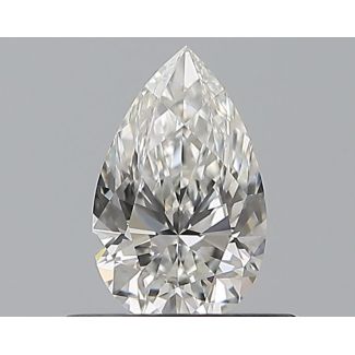 0.42 Carat Pear F VVS2 - EX VG GIA Natural Diamond