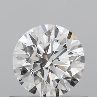 0.6 Carat Round G VS2 EX GIA Natural Diamond