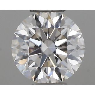 0.31 Carat Round G VVS2 EX IGI Natural Diamond