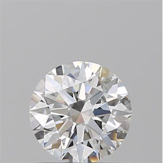 0.8 Carat Round E IF EX GIA Natural Diamond