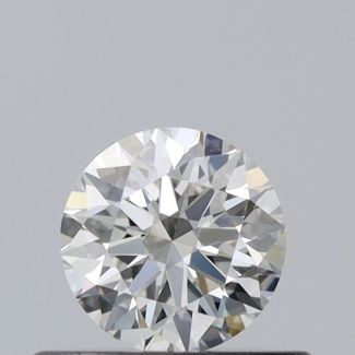 0.35 Carat Round H VS2 EX GIA Natural Diamond