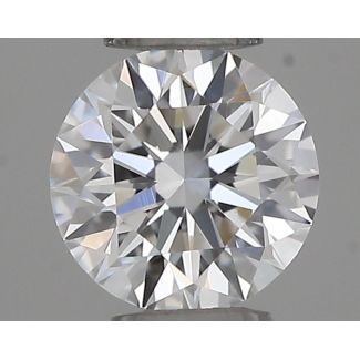 0.22 Carat Round D IF EX GIA Natural Diamond