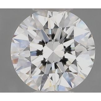 1.00 Carat Round H VS1 EX GIA Natural Diamond