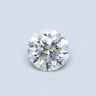 0.4 Carat Round D SI2 VG EX GIA Natural Diamond