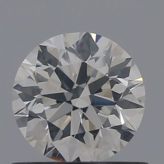 0.6 Carat Round H SI2 EX GIA Natural Diamond