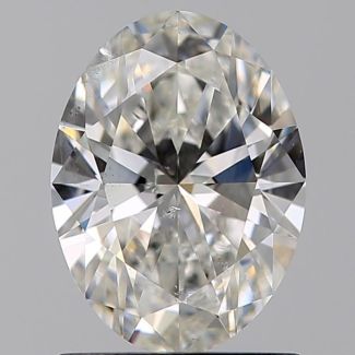 1.01 Carat Oval F SI1 - VG GIA Natural Diamond