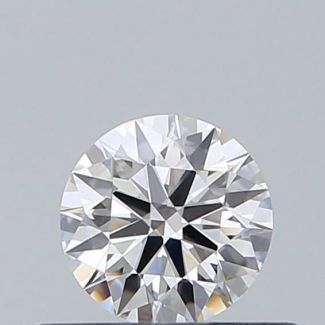 0.33 Carat Round F VS2 EX GIA Natural Diamond