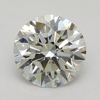 0.40 Carat Round J VVS1 EX GIA Natural Diamond