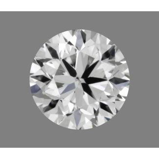 0.18 Carat Round E VS2 VG EX GD GIA Natural Diamond