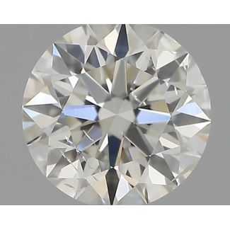 0.30 Carat Round H SI2 EX IGI Natural Diamond